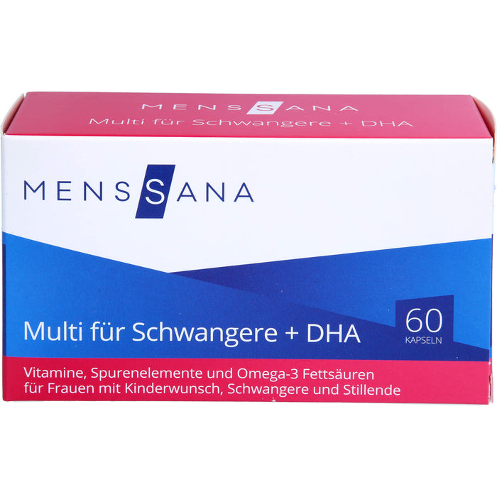 MensSana Multi für Schwangere + DHA Kapseln, 60 pc Capsules