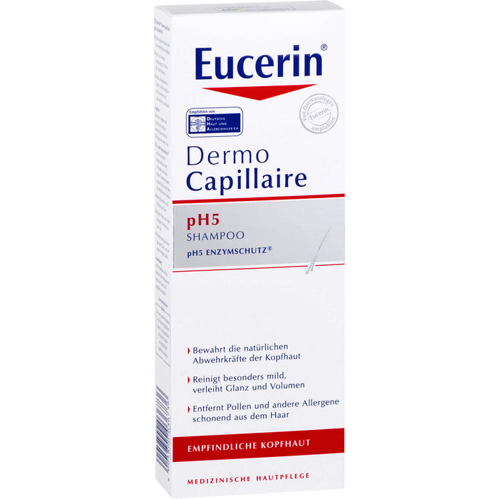 Eucerin DermoCapillaire pH5 Shampoo, 250 ml Shampoing