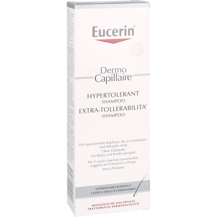 Eucerin DermoCapillaire Hypertolerant Shampoo, 250 ml Shampoing