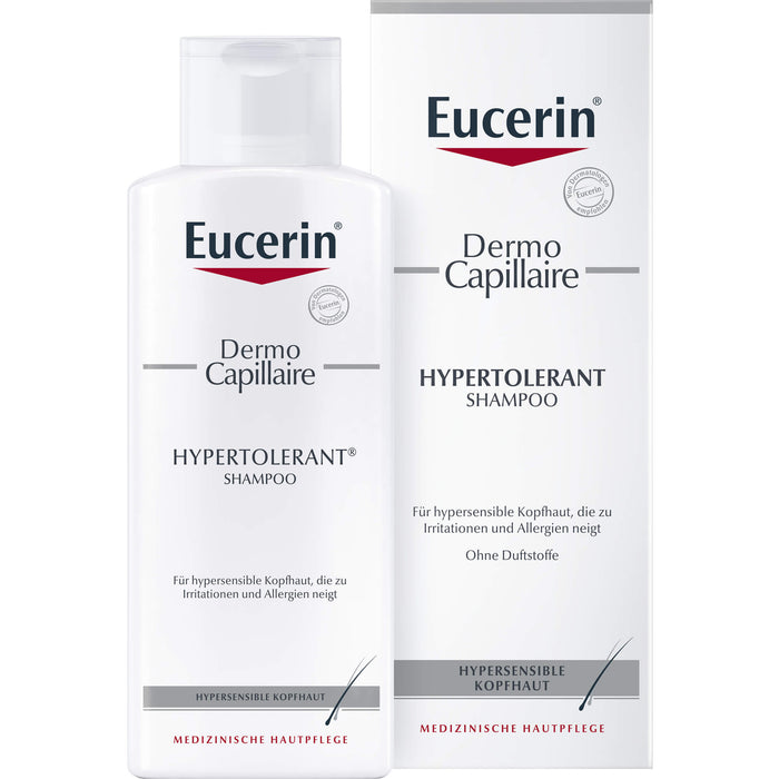 Eucerin DermoCapillaire Hypertolerant Shampoo, 250 ml Shampoing