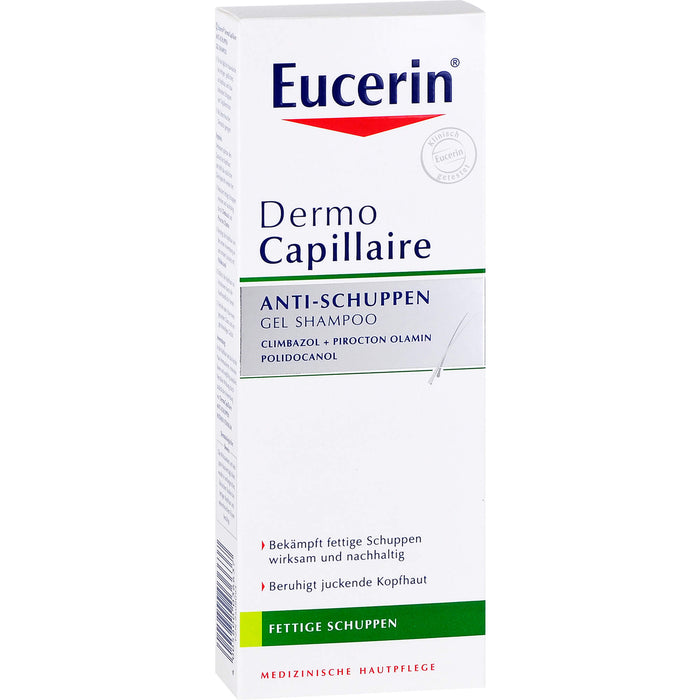 Eucerin Dermo Capillaire Anti-Schuppen Gel Shampoo, 250 ml Shampoo