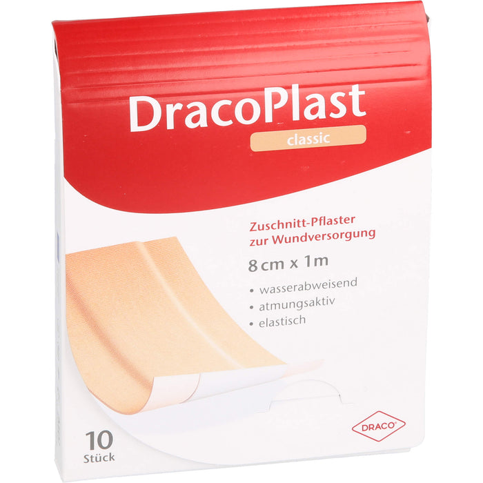 DracoPlast Classic Pflaster 1mx8cm, 1 pc Pansement