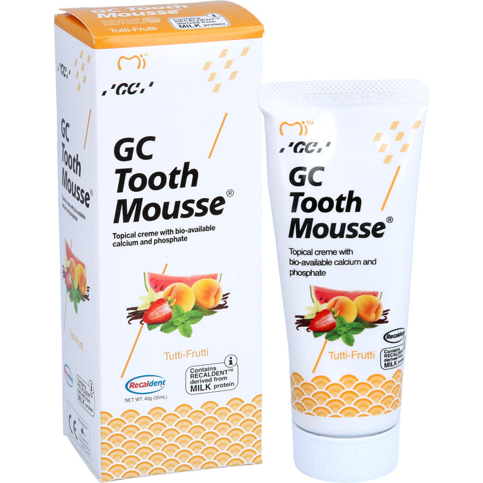 Dent-o-care GC Tooth Mousse Tutti-Frutti, 40 g Crème