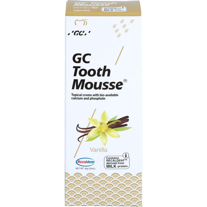 GC Tooth Mousse Vanille, 40 g Cream