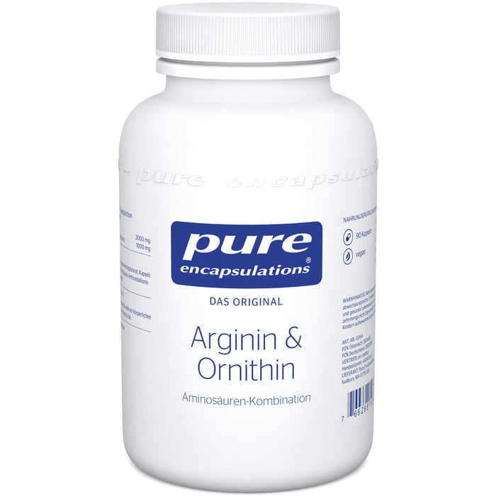 pure encapsulations Arginin & Ornithin Kapseln, 90 pc Capsules