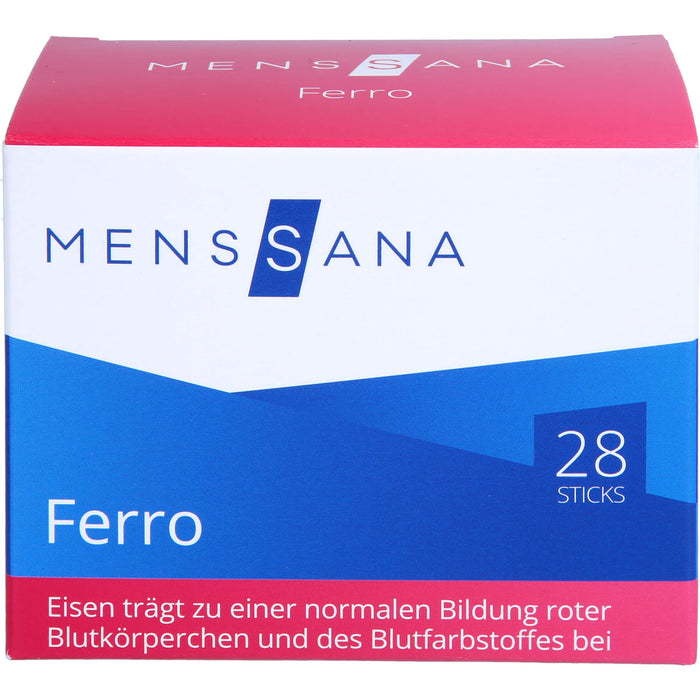 MensSana Ferro mit Eisen Sticks, 28 pcs. Sachets