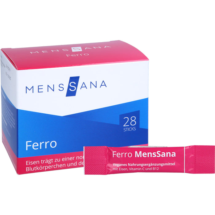 MensSana Ferro mit Eisen Sticks, 28 pcs. Sachets