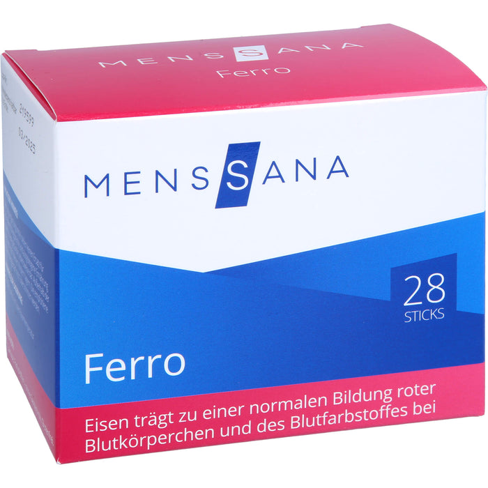 MensSana Ferro mit Eisen Sticks, 28 pc Sachets