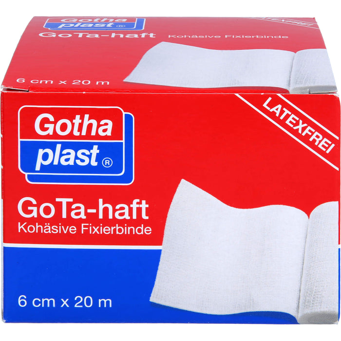 GoTa-haft Kohäsive Fixierbinde 6cmx20m Latexfrei, 1 St BIN