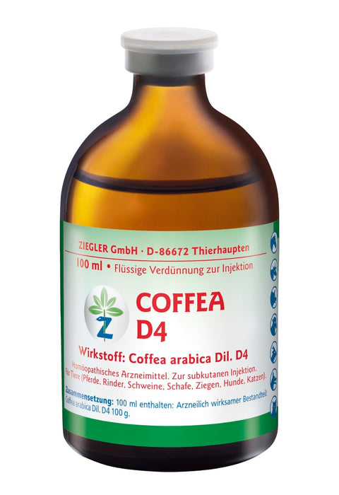 ZIEGLER Coffea arabica D 4 Dilution, 100 ml Solution