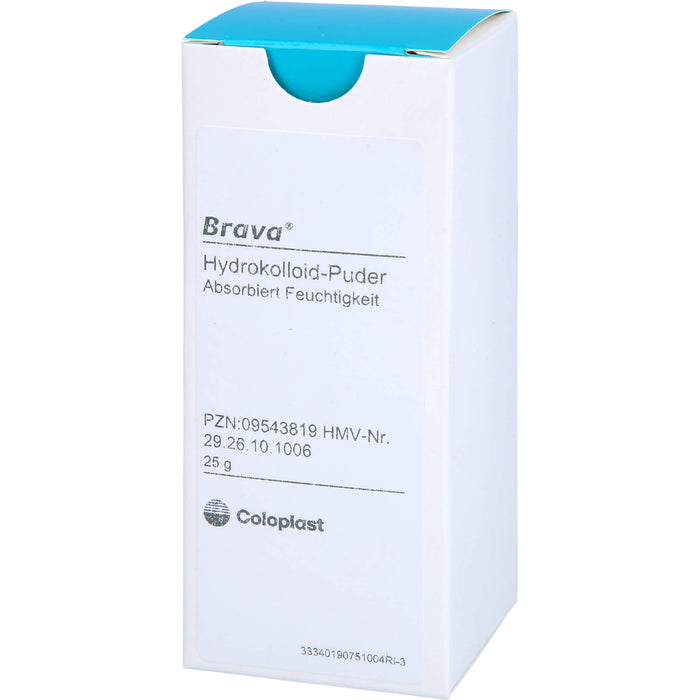 Brava Hydrokolloid Puder bei Hautirritationen bei Stomaversorgung, 25 g Puder