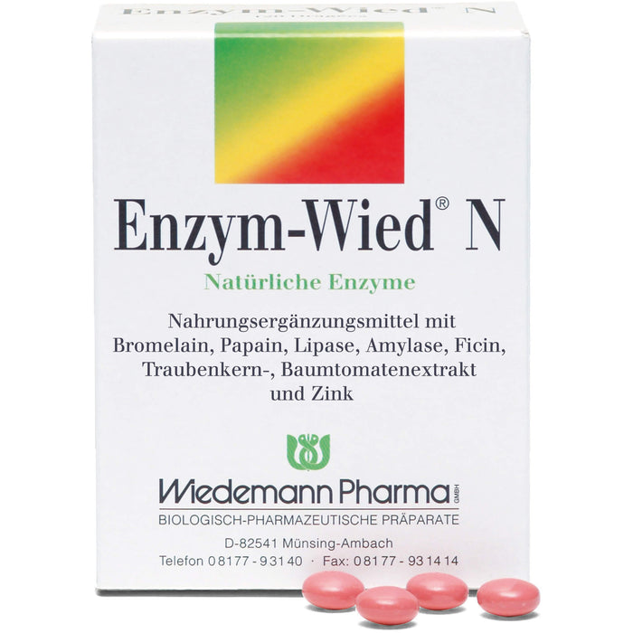 Enzym-Wied N Dragees, 20 pcs. Tablets