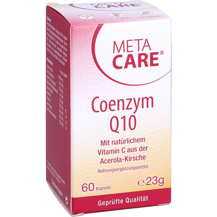 Meta Care Coenzym Q10 Kapseln, 60 St. Kapseln