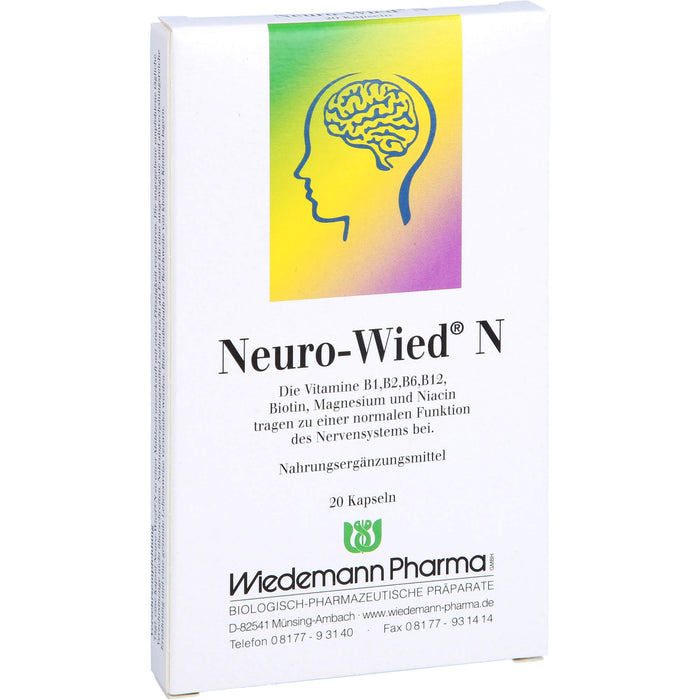 Neuro-Wied N Kapseln, 20 pc Capsules