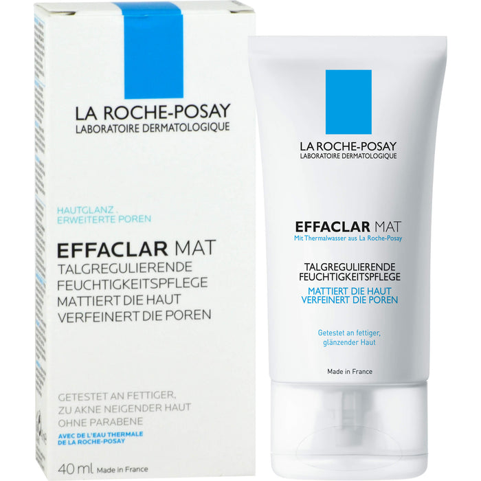 LA ROCHE-POSAY Effaclar Mat talgregulierende Feuchtigkeitspflege Creme, 40 ml Cream