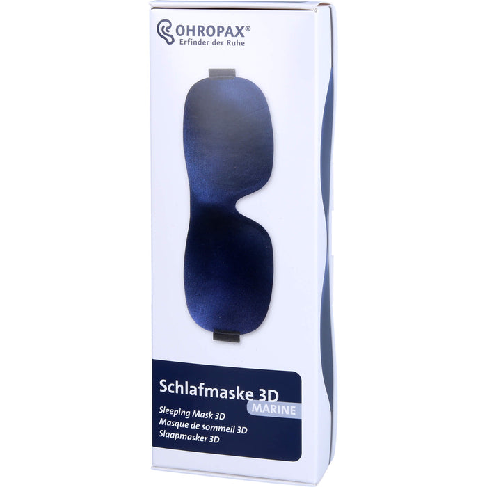 OHROPAX Schlafmaske 3D, 1 pc Bouchons d'oreilles