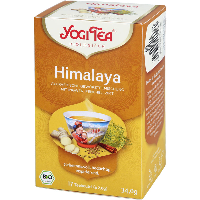 YOGI TEA Himalaya ayurvedische Grwürzteemischung, 17 pc Sac filtrant