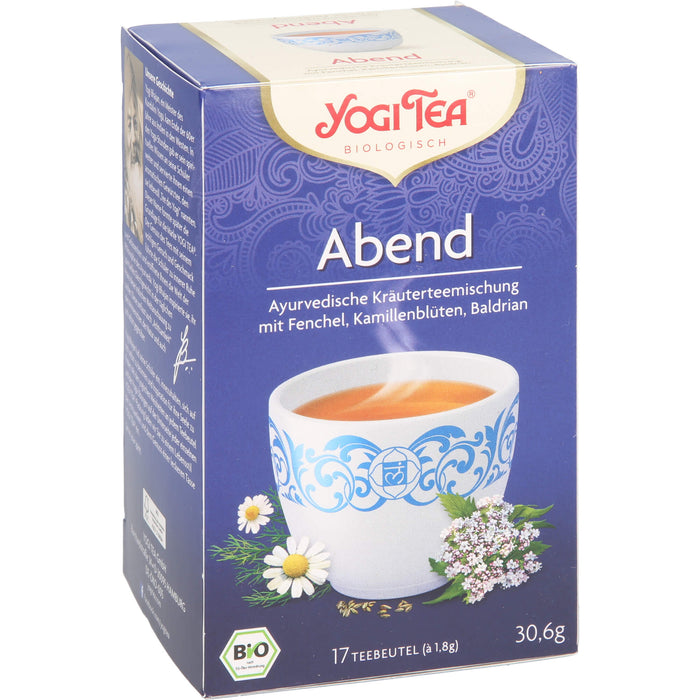 YOGI TEA Abend ayurvedische Kräuterteemischung, 17 pcs. Filter bag