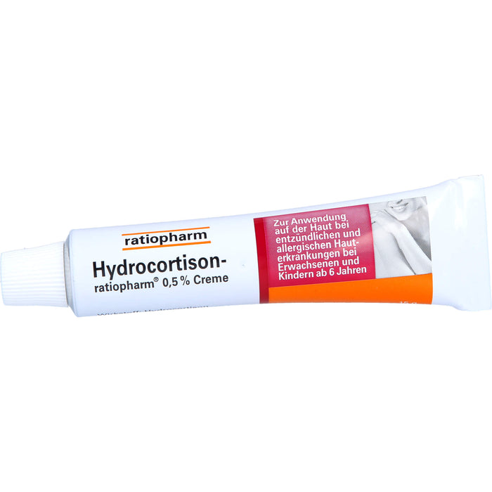 Hydrocortison-ratiopharm 0,5 % Creme, 15 g Crème