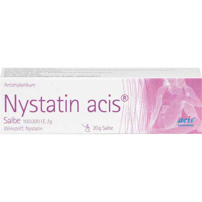 Nystatin acis Salbe Antimykotikum, 20 g Salbe