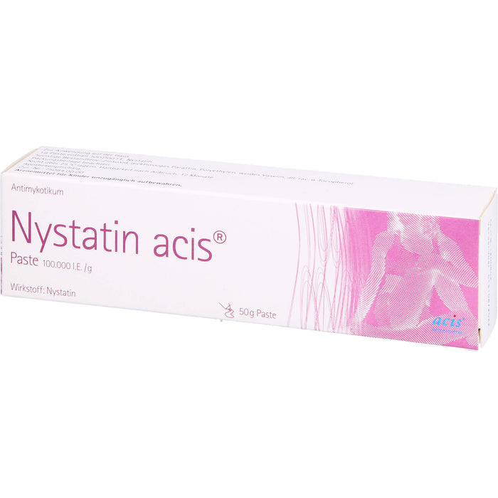 Nystatin acis Paste Antimykotikum, 50 g Crème