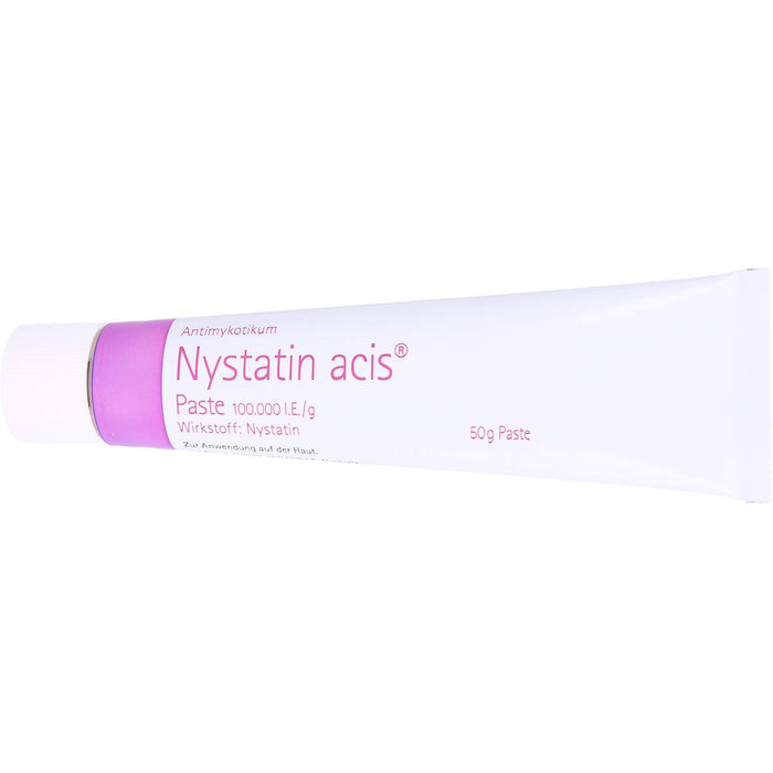 Nystatin acis Paste Antimykotikum, 50 g Crème