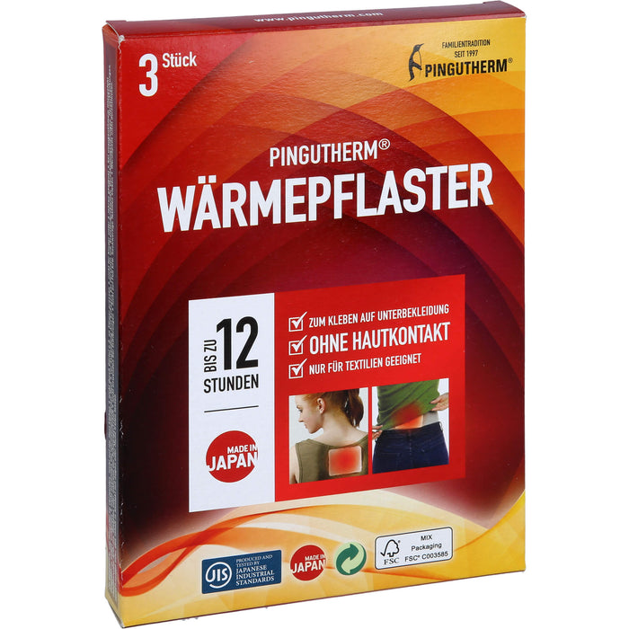 PINGUTHERM flex Wärmepflaster, 3 pcs. Patch