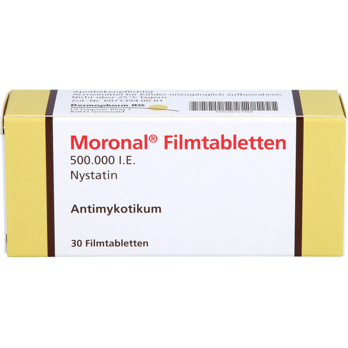 Dermapharm Moronal Filmtabletten Antimykotikum, 30 pcs. Tablets