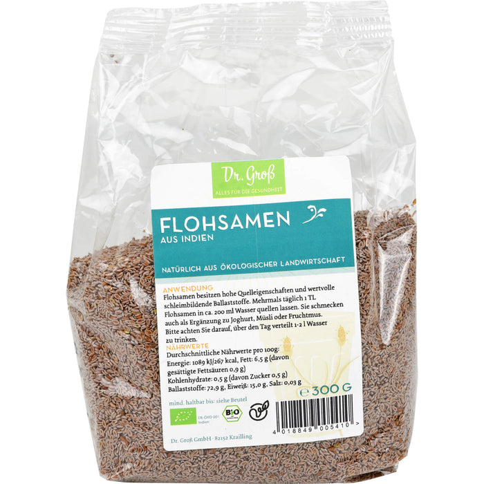 Flohsamen bio, 300 g