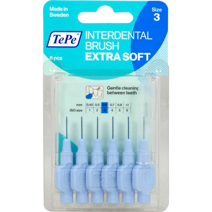 TePe ID Bürste x-weich 0,6mm, 5 St. Interdentalbürsten