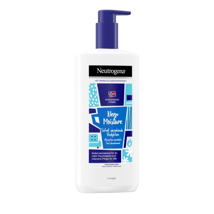 Neutrogena NF Deep Moisture Bodylotion tr. Haut, 400 ml Körperpflege