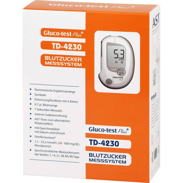 Gluco Test Plus 10 Set MMOL/L, 1 St