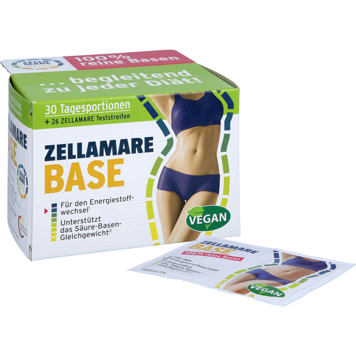 Zellamare Base Pulver unterstützt das Säure-Basen-Gleichgewicht, 30 pc Sachets