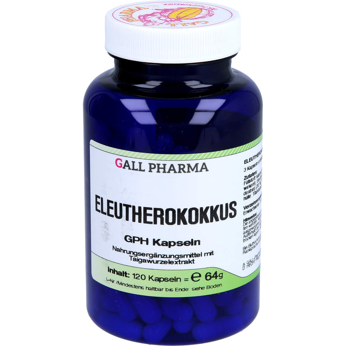 GALL PHARMA Eleutherokokkus GPH Kapseln, 120 pc Capsules