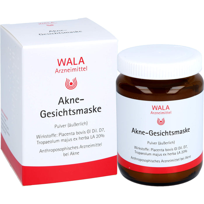 WALA Akne-Gesichtsmaske Pulver, 100 g Powder