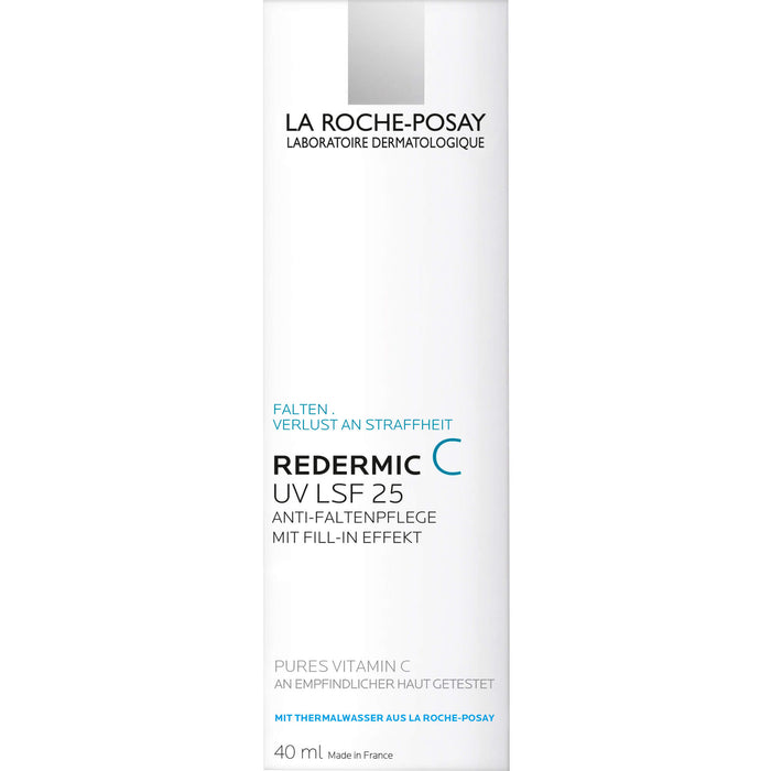 La Roche-Posay Redermic C UV Anti-Age Creme für empfindliche Haut, 40 ml Crème