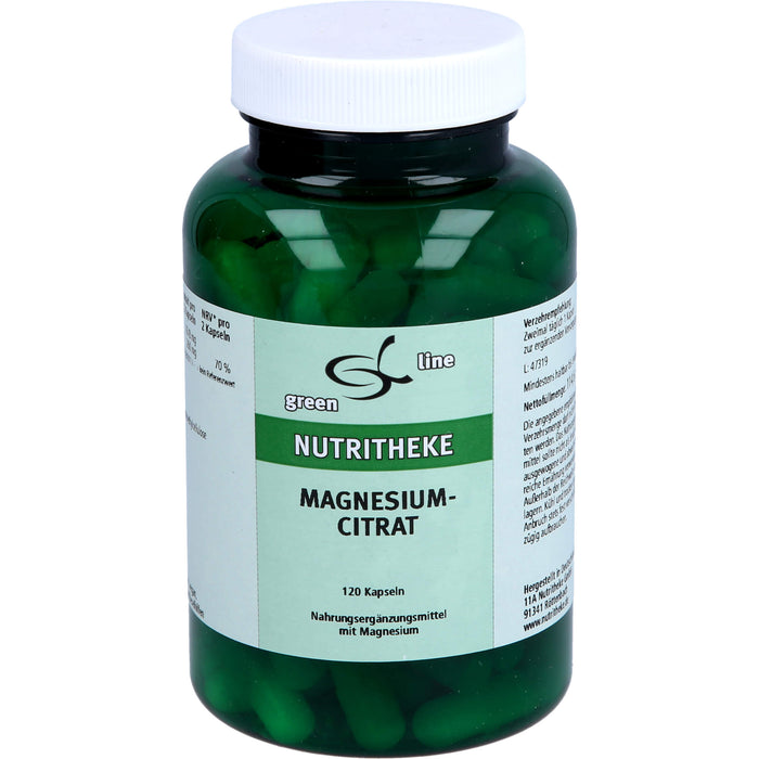 green line Nutritheke Magnesiumcitrat, 120 pcs. Capsules