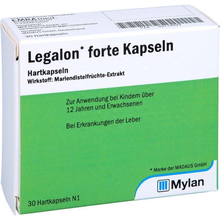 Legalon forte Emra Hartkapseln, 30 St KAP