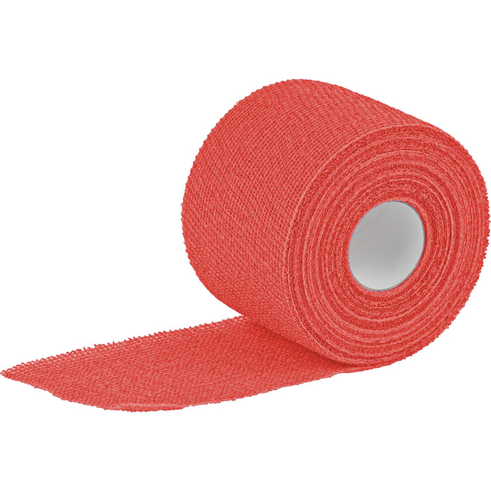 DracoElfi haft color Fixierbinde 6cmx4m rot, 1 St BIN