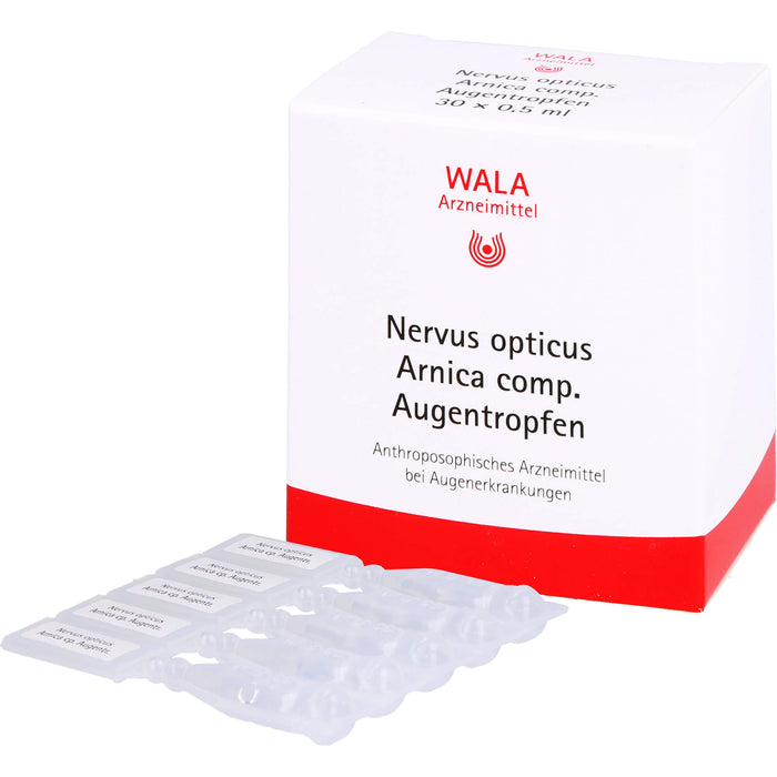 WALA Nervus opticus Arnica comp. Augentropfen, 30 pc Solution