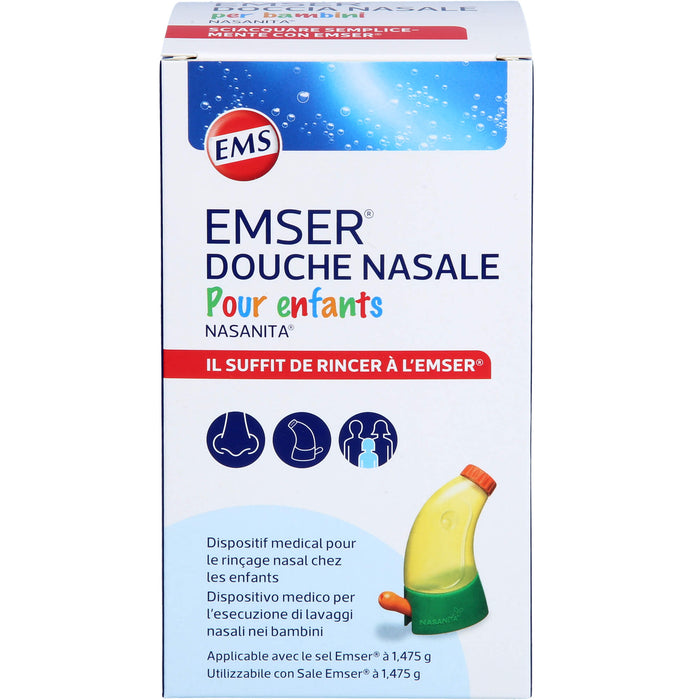 EMSER Kinder-Nasendusche NASANITA, 1 St. Nasendusche