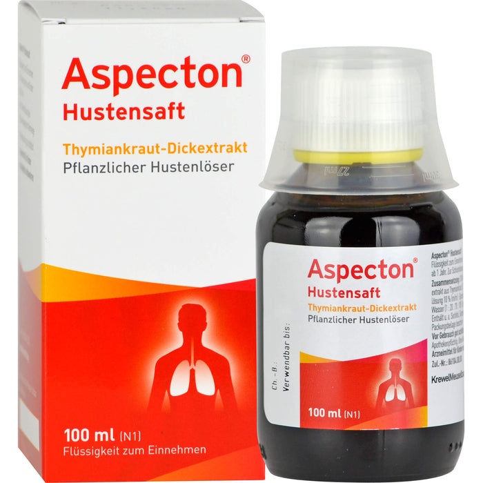 Aspecton Hustensaft, 100 ml Solution