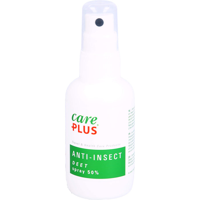 care PLUS Anti-Insect Deet Spray 50 %, 60 ml Solution