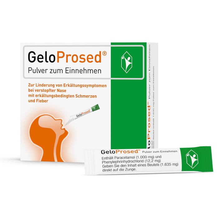 Geloprosed Pulver, 10 pcs. Sachets