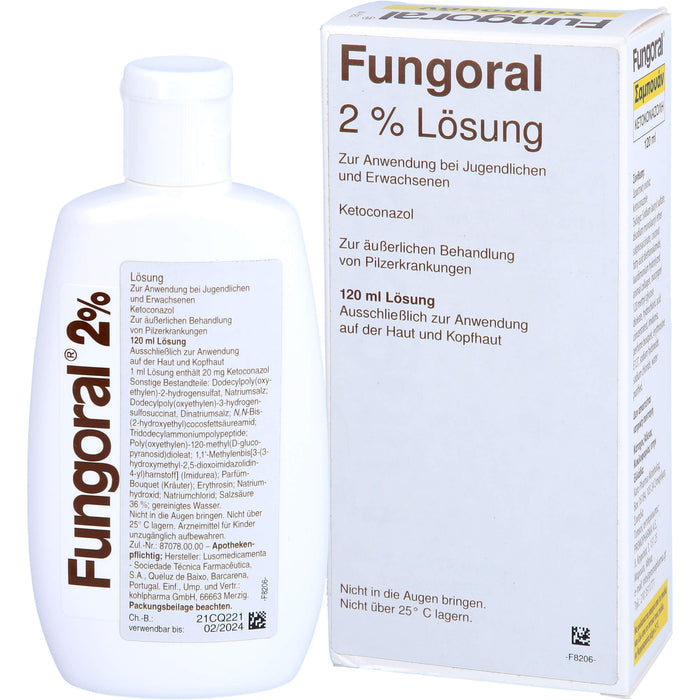 Fungoral 2 % kohlpharma Lösung, 120 ml Lösung