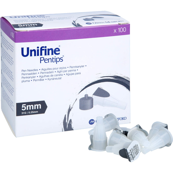 Unifine Pentips 5mm 31G, 100 St KAN