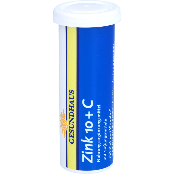 Zink 10+C Brausetabletten, 20 St BTA