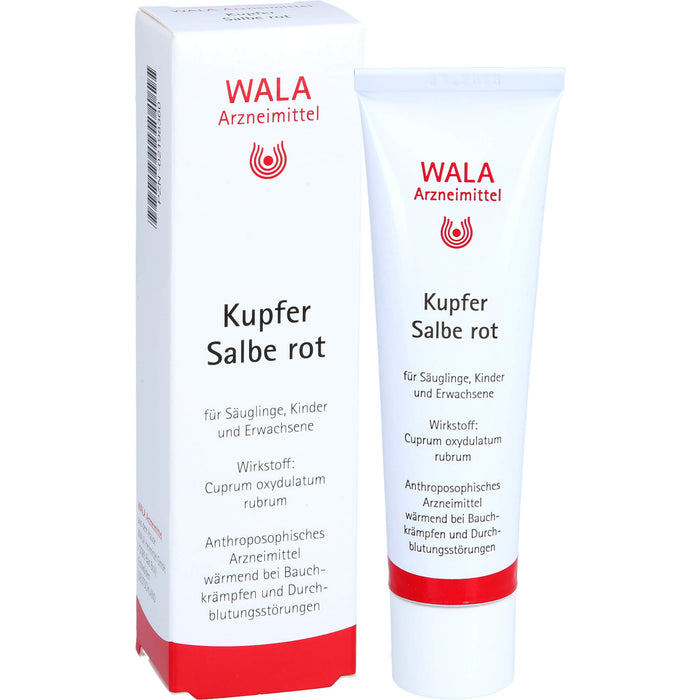 WALA Kupfer Salbe rot, 30 g Ointment