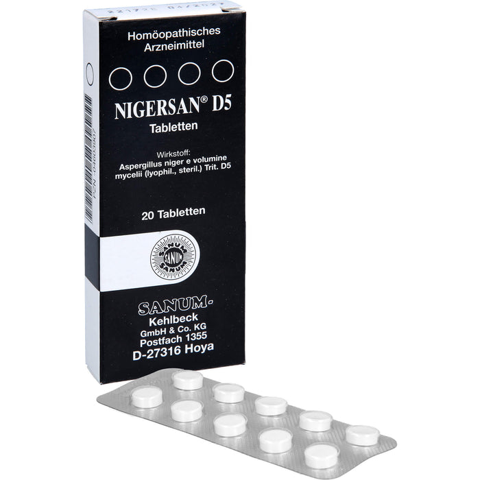 Nigersan D5 Tabletten, 20 pcs. Tablets