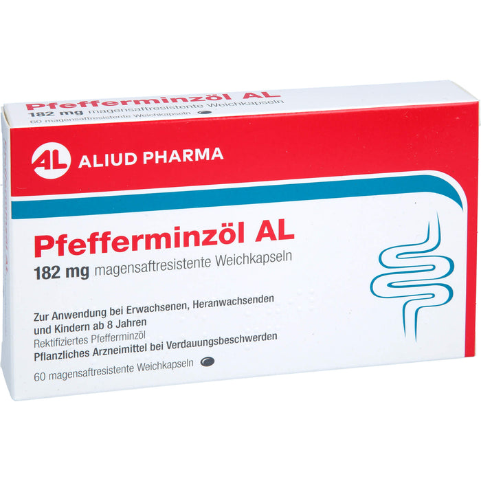 Pfefferminzoel Al182mg Wkm, 60 St WKM